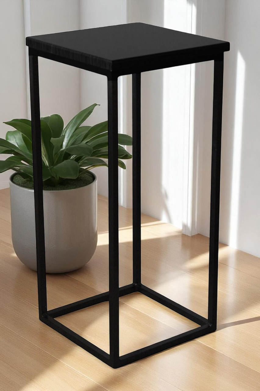 Підставка для рослин лофт чорний/чорний Monolit Наша Ковка, фото 1