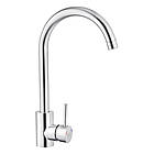 Раковина на кухню Kroner KRP Gebürstet - 6350LHM (3,0/1,0 мм) прямокутна з сифоном та сушаркою, фото 10