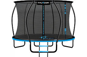 Батут THUNDER INSIDE ULTRA з внутрішньою сіткою 12 футів 374 см чорно-блакитний INSIDE-ULTRA-12FT-BLUE