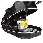 Водонепроникна сумка Trizand 25205 — 5 л, на кермо самоката/велосипеда, чорно‑срібляста, фото 5