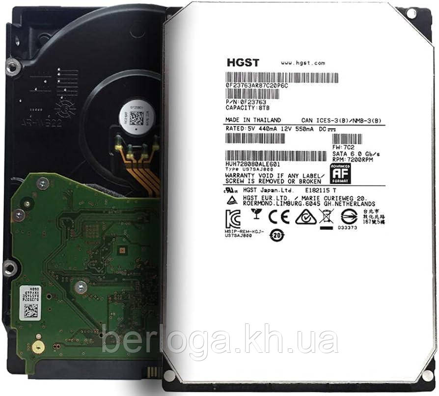 Жорсткий диск HGST 8TB US7SAJ800