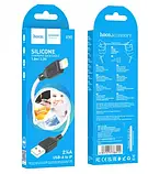 USB кабель Hoco X90 "Silicone" Lightning, фото 2