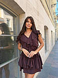 Жіноче літнє плаття в стилі бохо з багатоярусним воланом без рукавів (р. 42-46) 55036049, фото 3