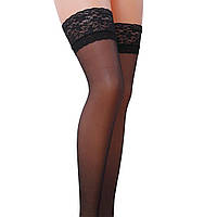 Панчохи ST003 3/4 nero-Passion Кайф