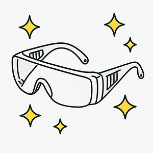 Екрани та захисні окуляри