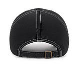 Чорна кепка бейсболка з нашивкою «Орел», фото 4