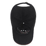 Чорна кепка бейсболка з нашивкою «Орел», фото 3