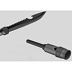 Складна тактична лопата Trizand 22640 — саперна лопата 16-в-1, складана, з чохлом, фото 7