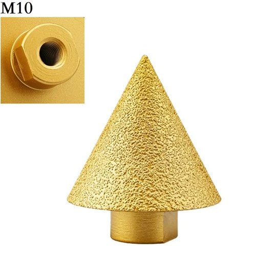 Р¤СЂРµР·Р° Р°Р»РјР°Р·РЅР°СЏ РєРѕРЅСѓСЃРЅР°СЏ 2-50РјРј M10 РїРѕ РєРµСЂР°РјРёРєРµ РіСЂР°РЅРёС‚Рµ РґР»СЏ РґСЂРµР»Рё, фото 1