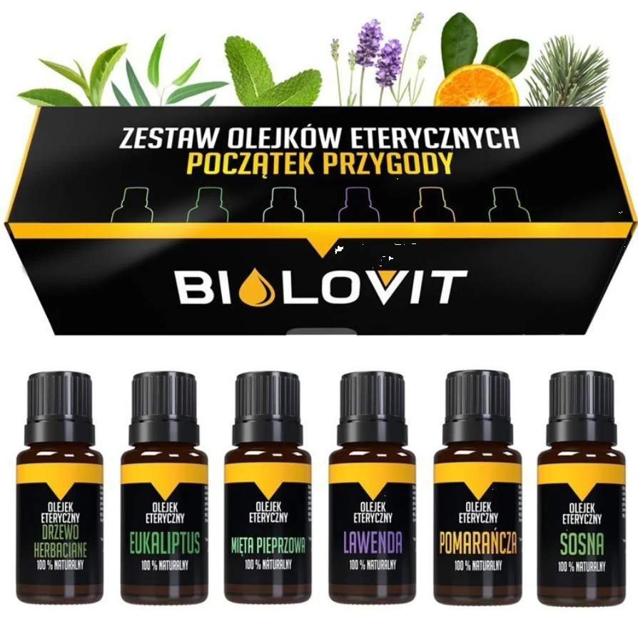 Набір натуральних ефірних олій Bilovit Початок пригод