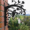 Кронштейн металевий для кашпо і ліхтаря "Колібрі", фото 2