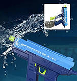 Пістолет водяний акумуляторний водний для хлопчиків з автоматичним насосом Дитячі водяні пістолети, фото 5