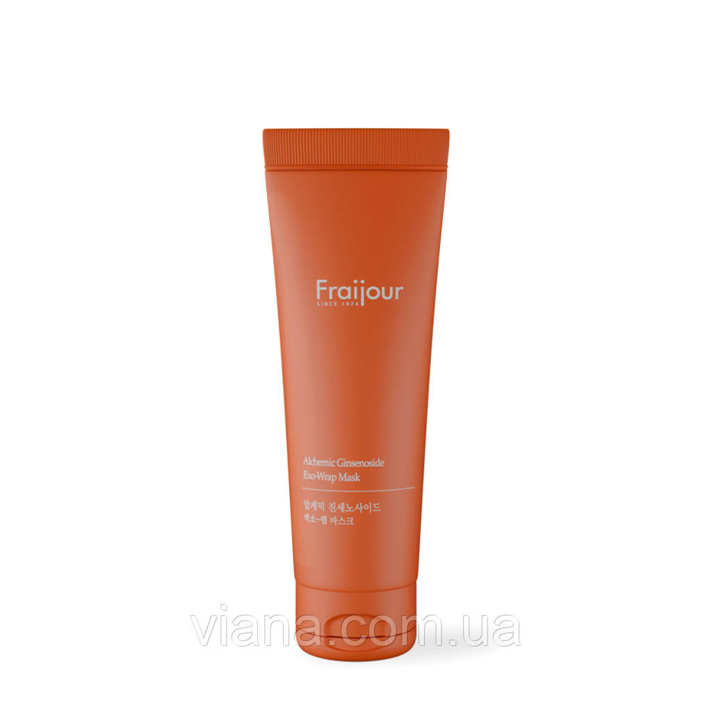Маска-плівка для обличчя з женьшенем та екзосомами Fraijour Alchemic Ginsenoside Exo Wrap Mask, 80 мл, фото 1