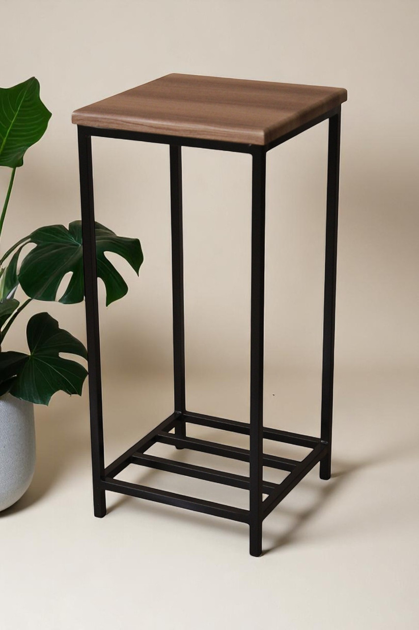 Квіткова підставка лофт 65 см з металу для інтер’єру Marius, фото 1