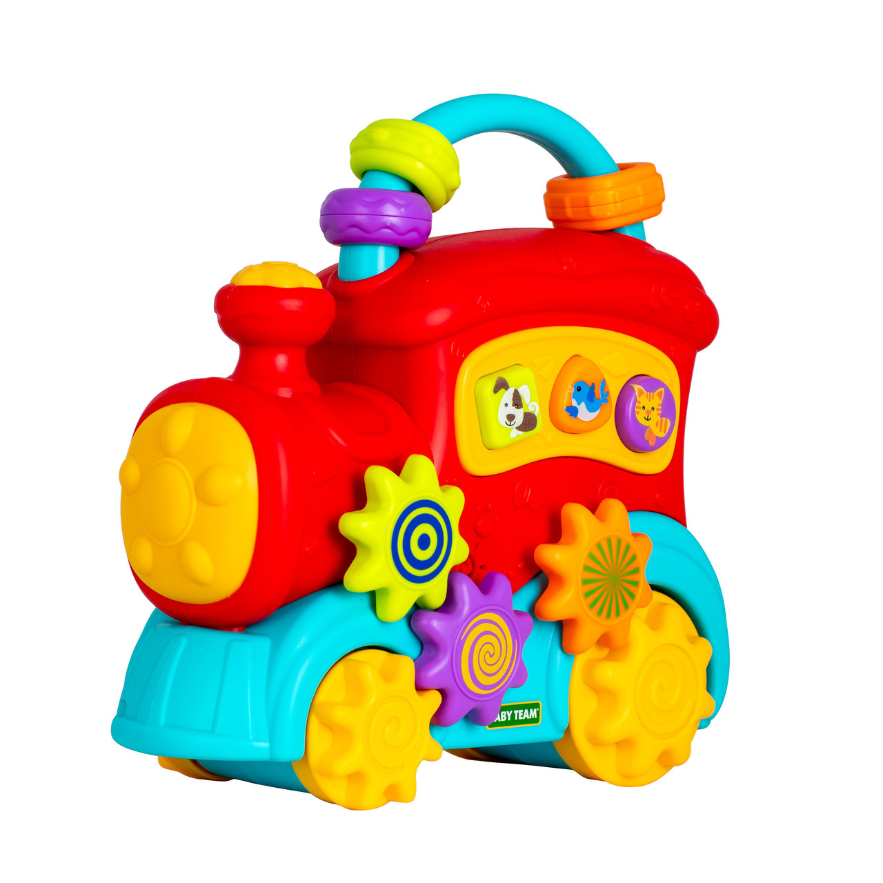 Розвивальна музична іграшка Baby team Казковий паровозик 8653, фото 1