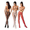 Еротичні колготки червоні passion S008 Talla, фото 3