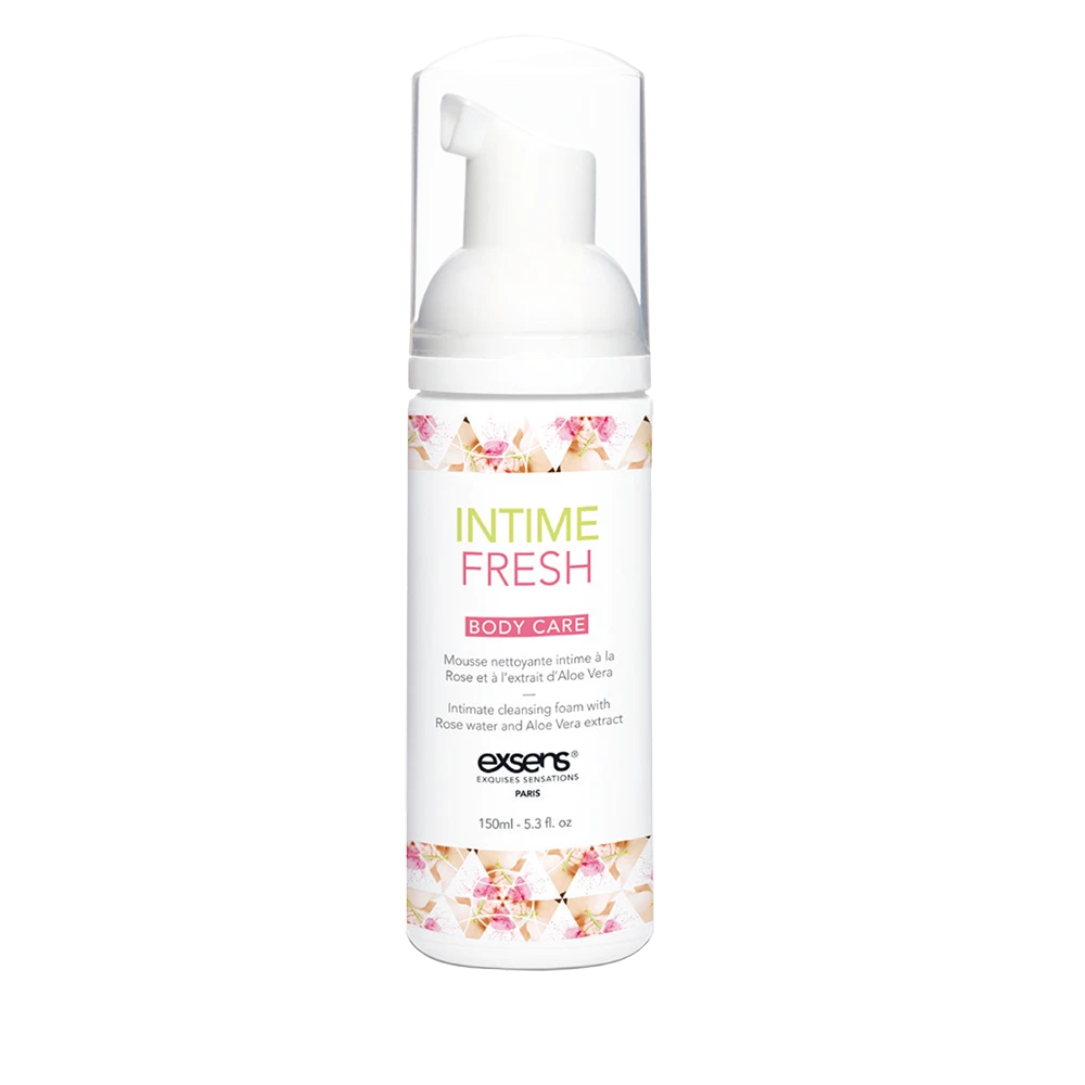 Піна для інтимної гігієни ніжність шкіри EXSENS Intime Fresh 150мл аромат Квітуча Троянда Talla, фото 1