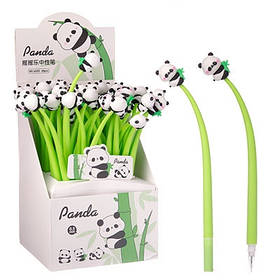 Ручка гелеова синя Панда 10-238 (21262)