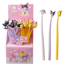 Ручка гелева синя Куромі  10-239 (21262)