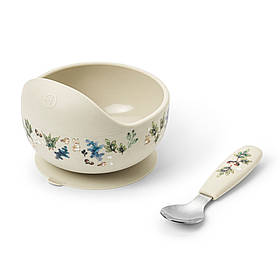 Набір для годування Elodie Details Silicone Bowl Set, Fairytale Forest