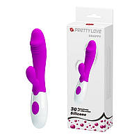 Вибратор силиконовый женский Кролик для вагинально-клиторальной стимуляции Rabbit Vibrator