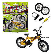 Пальчиковий Велосипед BMX Металевий Фінгербайк БМХ зі змінними колесами Skatepark Fingerbike