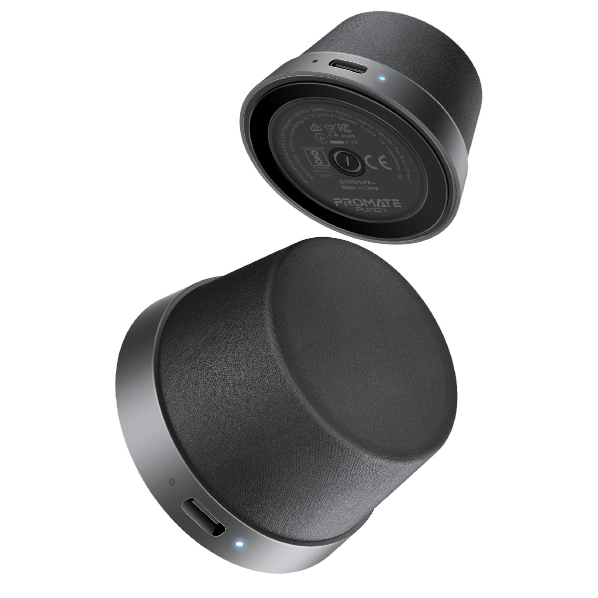 Акустична система Promate Punch 3W Black, фото 1