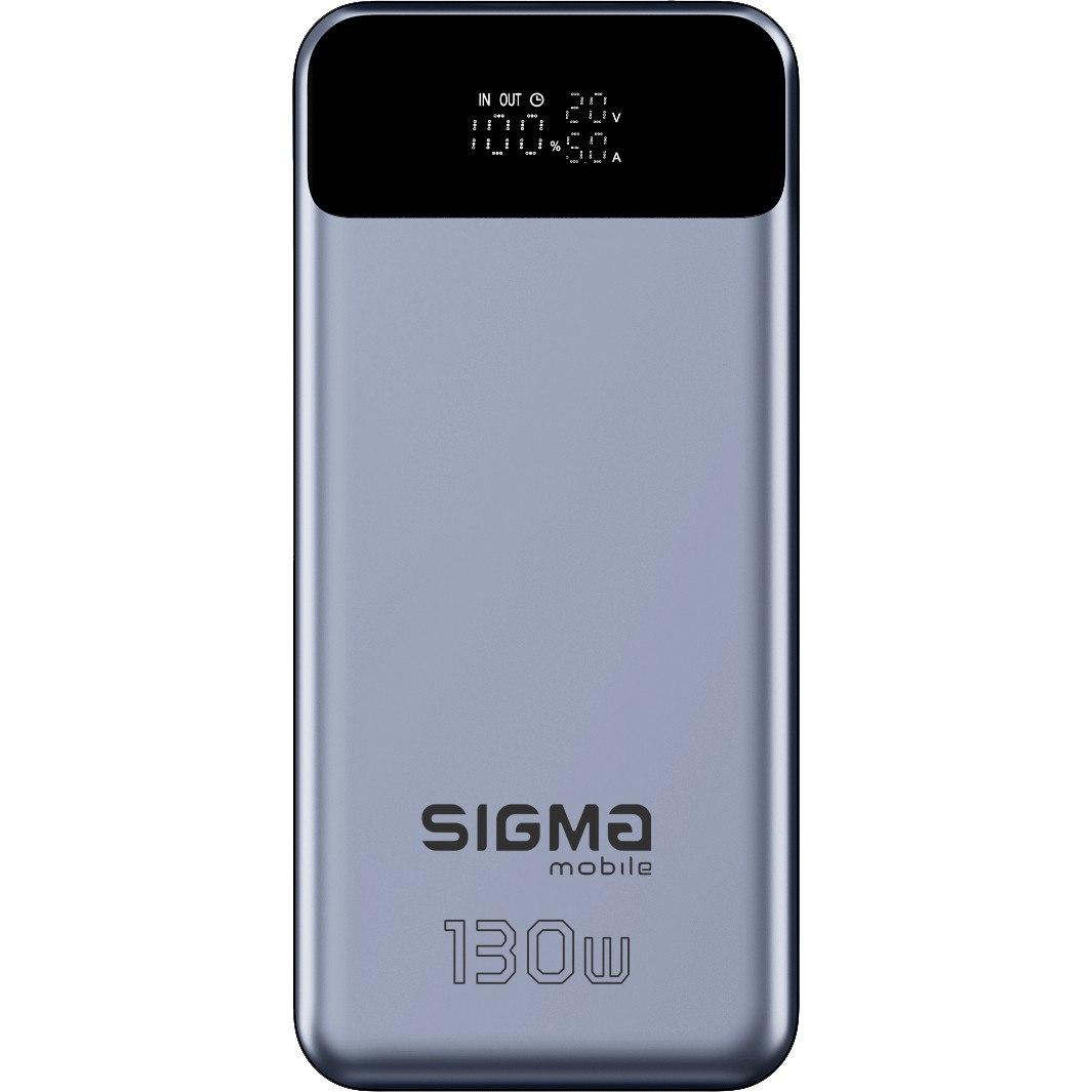 Універсальна мобільна батарея Sigma mobile X-Power SI30A7QLX 30000mAh Silver (4827798479117), фото 1