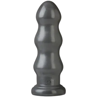 Анальна пробка велика вінілова гнучка для фістингу Doc Johnson American Bombshell L 23,4 см d 8,1 см Talla