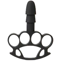 Кастет-фаллоимитатор Doc Johnson с креплением Vac-U-Lock - Knuckle Up Talla