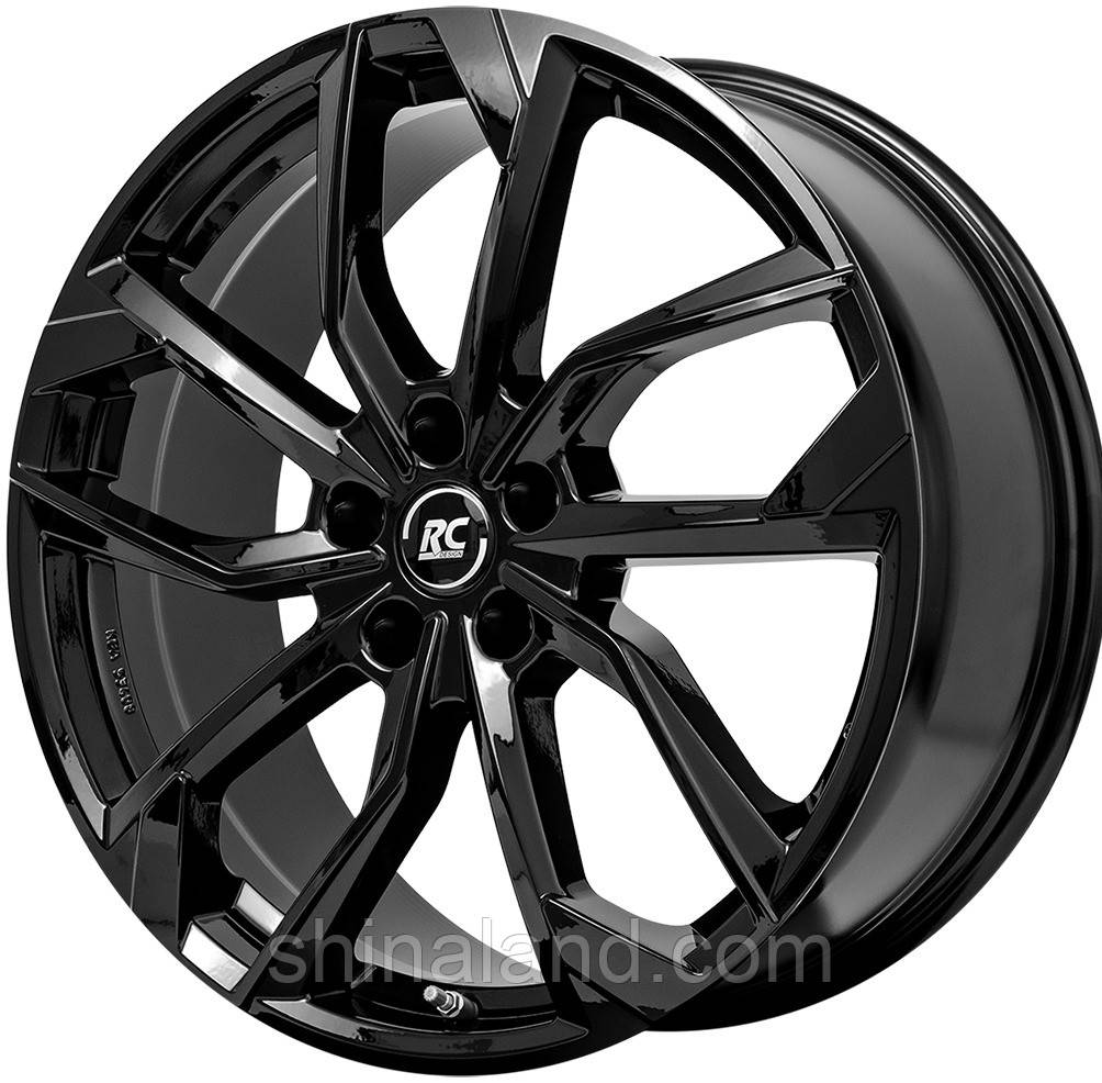Диски RC Design RC-34 8,5x18 5x112 ET52 dia66,6 (GLOSS_BLACK) (литой)