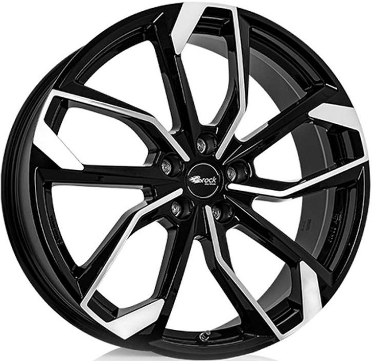 Диски RC Design RC-34 7x17 5x114,3 ET50 dia60,1 (Gloss_Black_Polish) (литой)