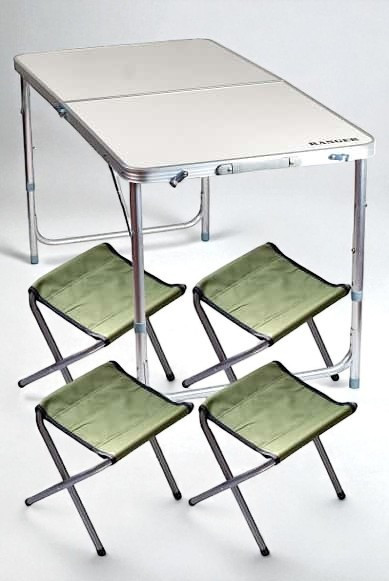 Набір меблів для пікніка з розкладним столом і стільцями Ranger ST 401 в чохлі, фото 1