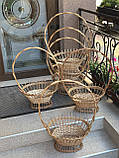 Кошики💐 з лози для 💐флористики. Арт:30-25, фото 5