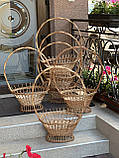 Кошики💐 з лози для 💐флористики. Арт:30-25, фото 6