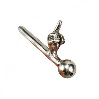 Уретральний стимулятор для БДСМ Fuck gesture з медичної сталі Talla