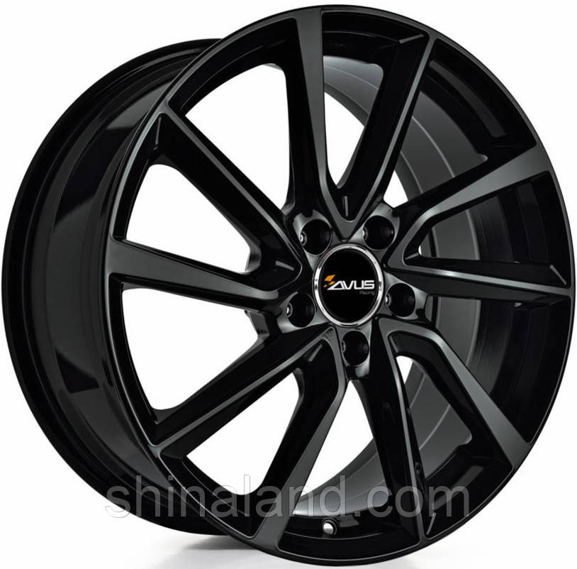 Диски Avus AC-518 9x20 5x120 ET45 dia65,1 (Black) (литой)