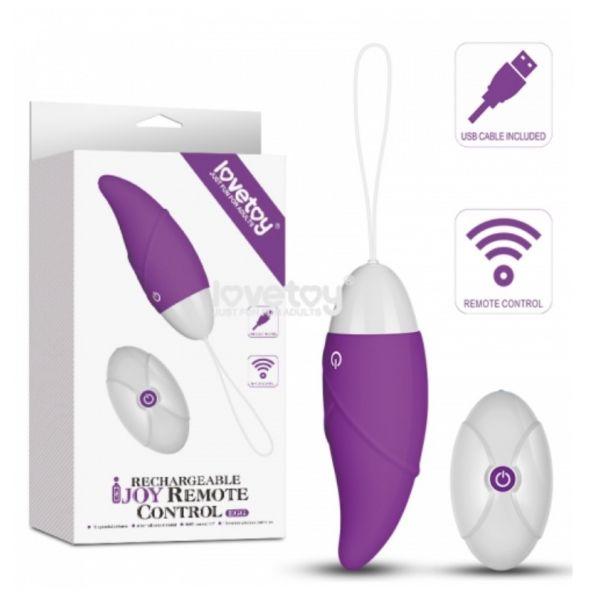 Віброяйце на пульті фіолетове Lovetoy Talla, фото 1