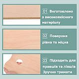 Прямокутна палітра для художніх фарб Art Rangers 18*24 см., фото 2