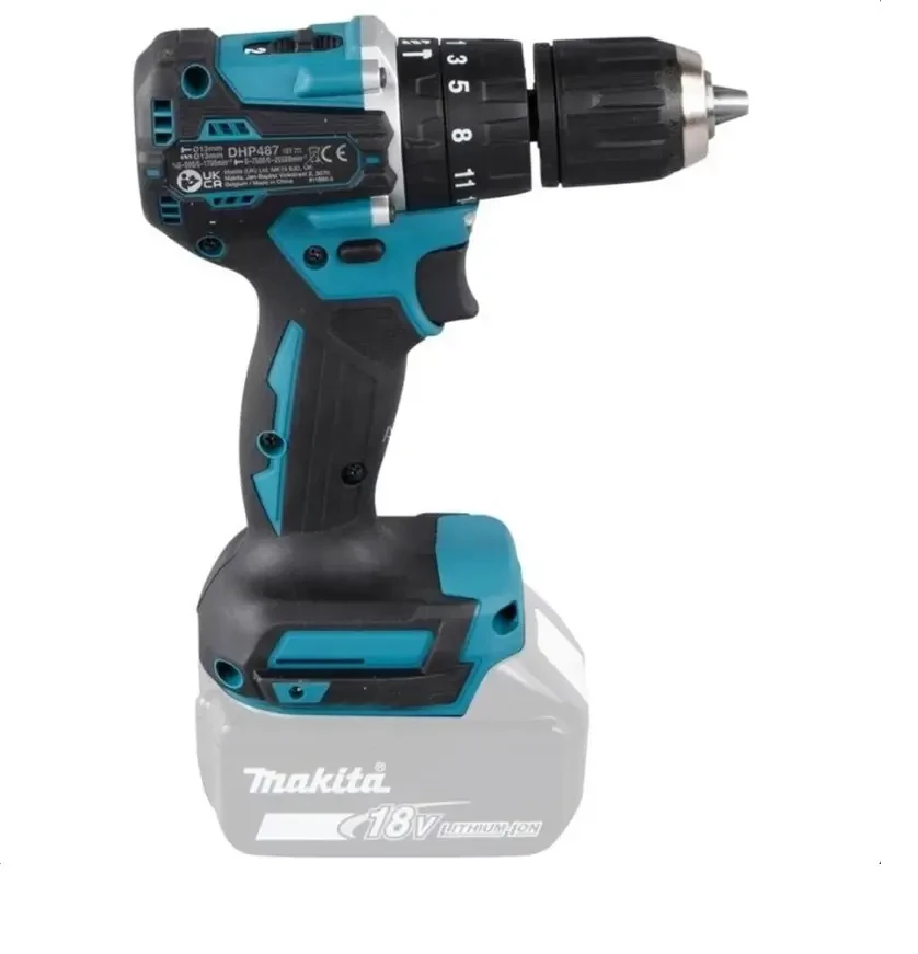Makita DHP487Z Акумуляторний дриль-шуруповерт каркас, фото 1