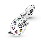 Срібна намистина Pandora «Палітра художника» 799320C01, фото 3