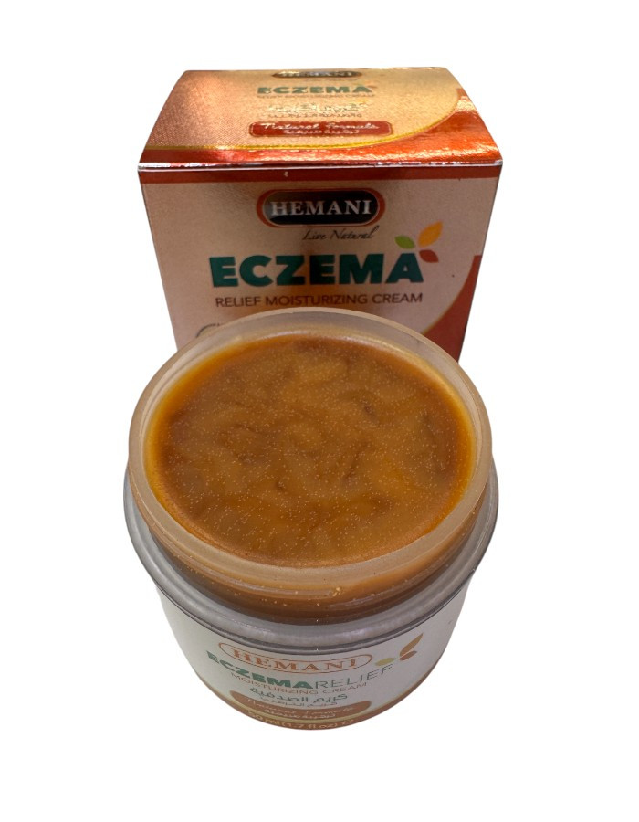 Крем проти екземи та псоріазу Hemani Eczema Relif Moisturizing Cream 50 мл (до 11.2027), фото 1
