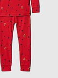 Дитяча піжама з принтом GAP лонгслів та штани 1159837316 (Червоний 3), фото 2