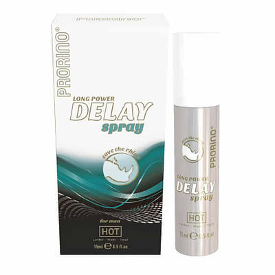 Спрей-пролонгатор для чоловіків HOT Prorino Delay довга і потужна ерекція Talla