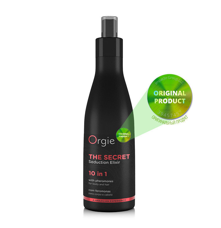 Бальзам для волосся і тіла з феромонами і афродизіаками The SECRET 10 в 1 Orgie 200 мл Talla, фото 1