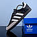 АКЦІЯ Кросівки кеди Adidas Samba сірі з чорним, фото 4