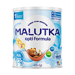 Malutka Opti Formula 1 Суміш молочна для дітей від 0 до 6 місяців, 350 г. (Хорол)
