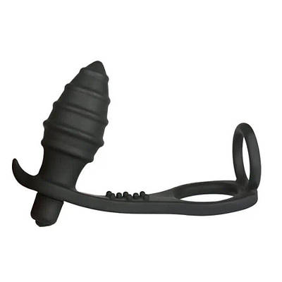 Вібратор для простати з ерекційним кільцем XESE PM-08-10 Talla