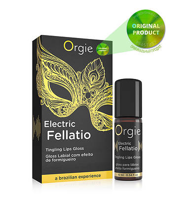 Блиск для губ з ефектом вібрації для оральних ласк Orgie SEXY VIBE 15 мл Talla