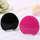 Електронна силіконова щітка для чищення обличчя / Масажна щітка для обличчя / Щітка для очищення шкіри, фото 9